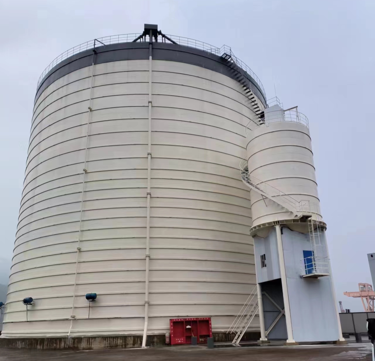 乐安10万吨水泥钢板库